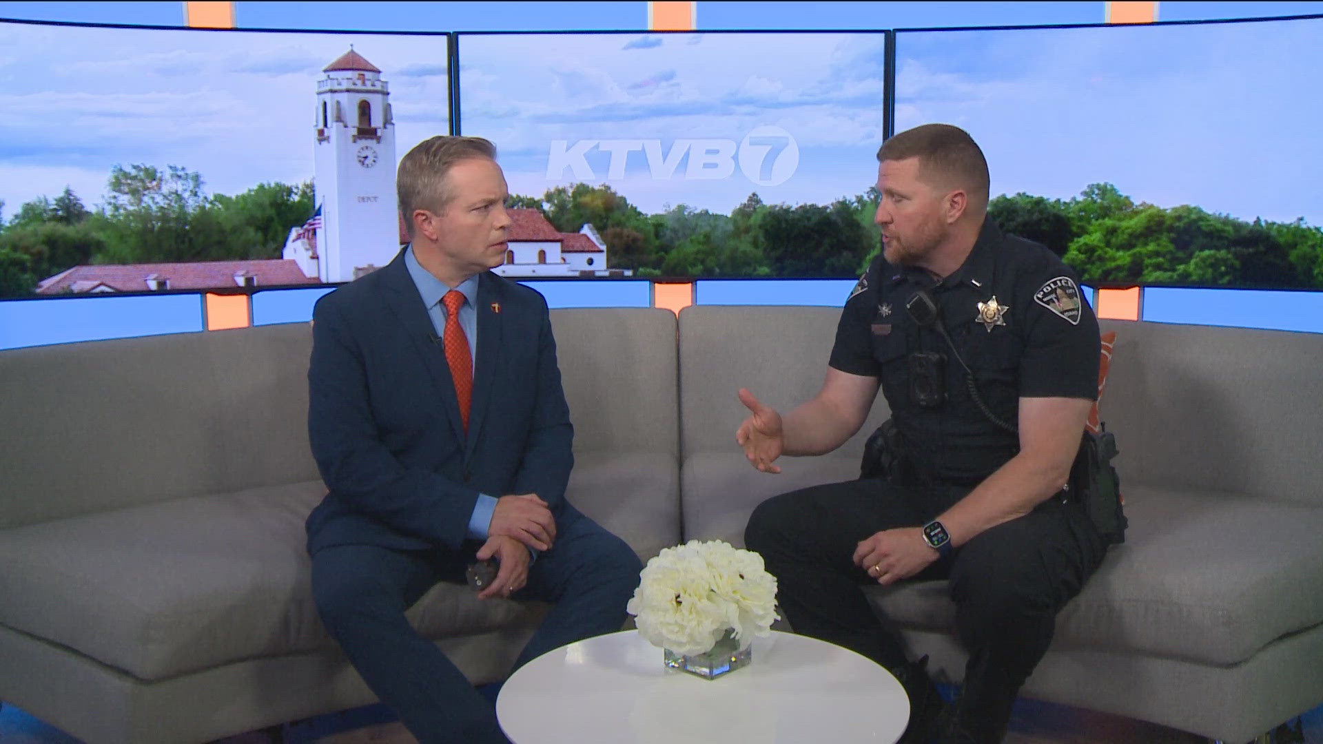 Lt. Chris Davis with Boise Police chats about the upcoming All Abilities Welcome Meet and Greet.