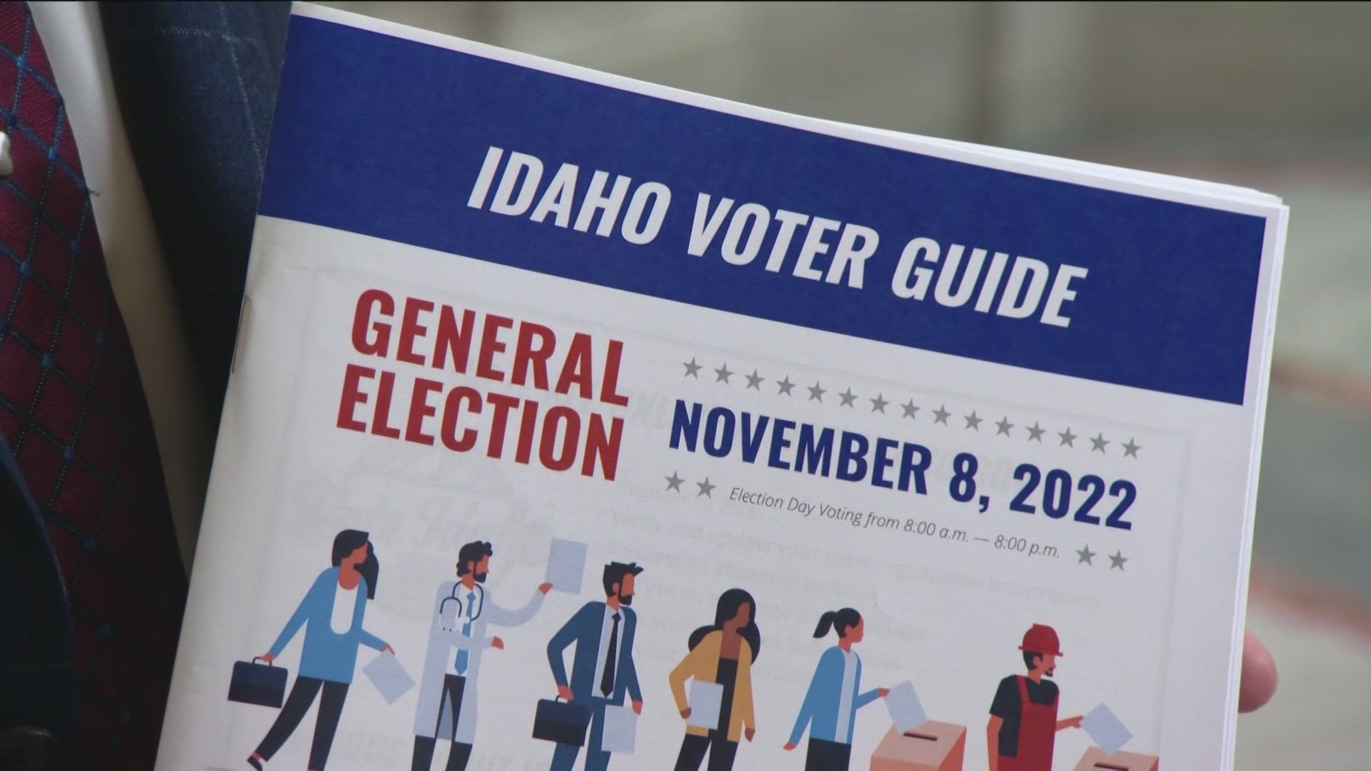 Idaho does not send voter guides ahead of the election to Idaho voters.