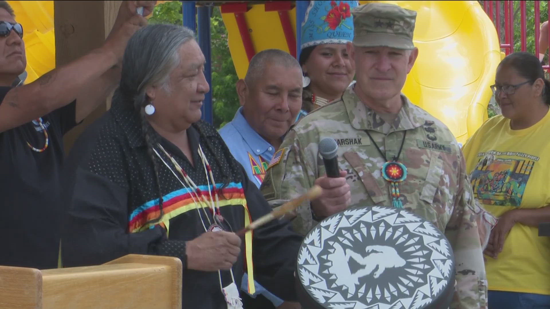 The dedication was part of the Return of the Boise Valley People, an annual tradition that brings five tribes together to share their stories and culture.