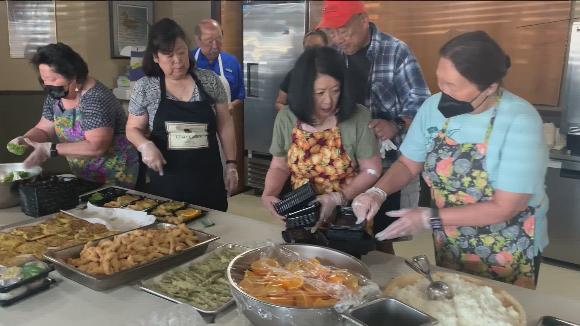 On every third Tuesday, the Snake River chapter of the Japanese American Citizens League gets together to make bento bowls for those who came before them.