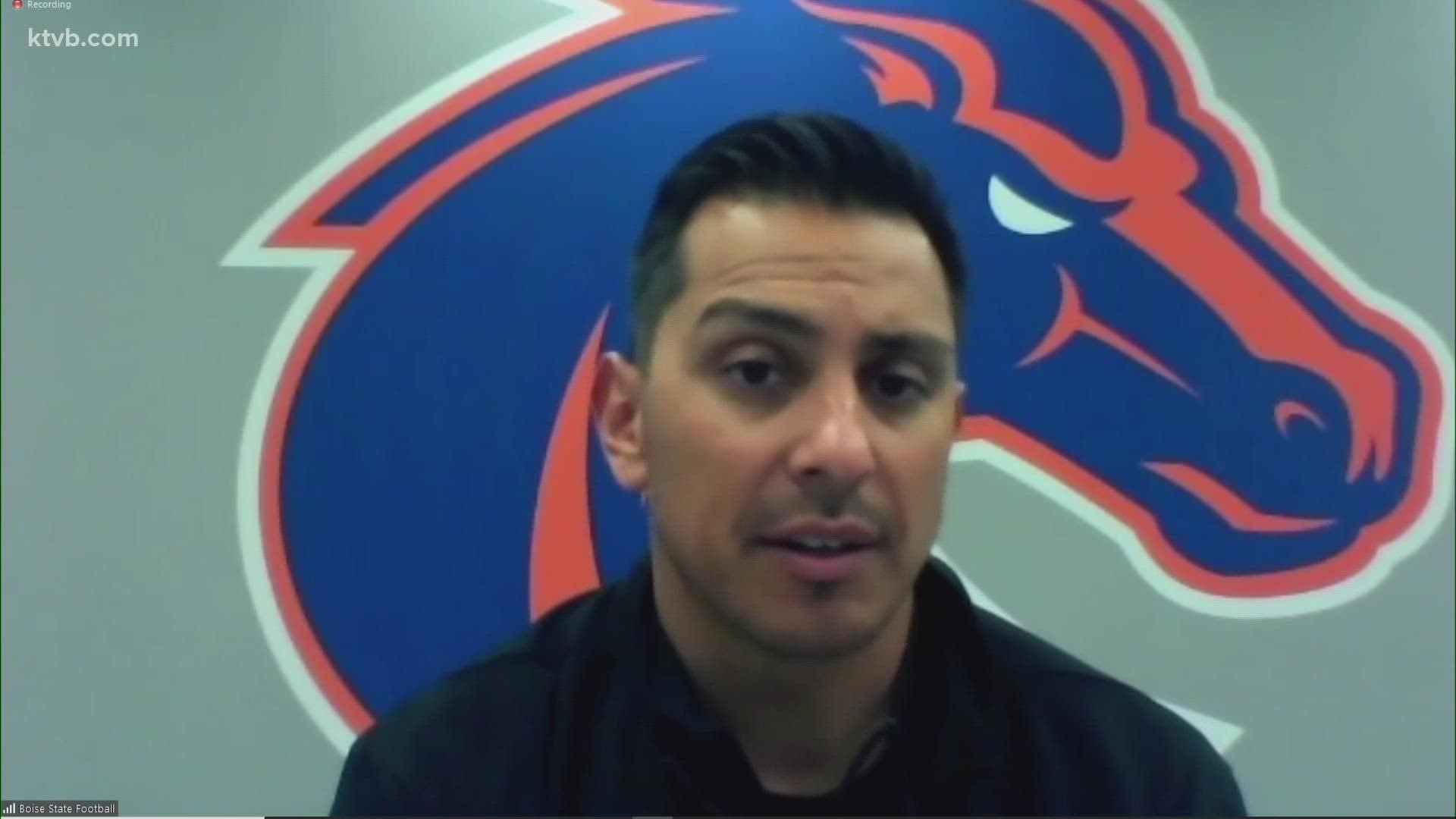 This is Andy Avalos' full press conference on Monday, ahead of Boise State's game against Colorado State.