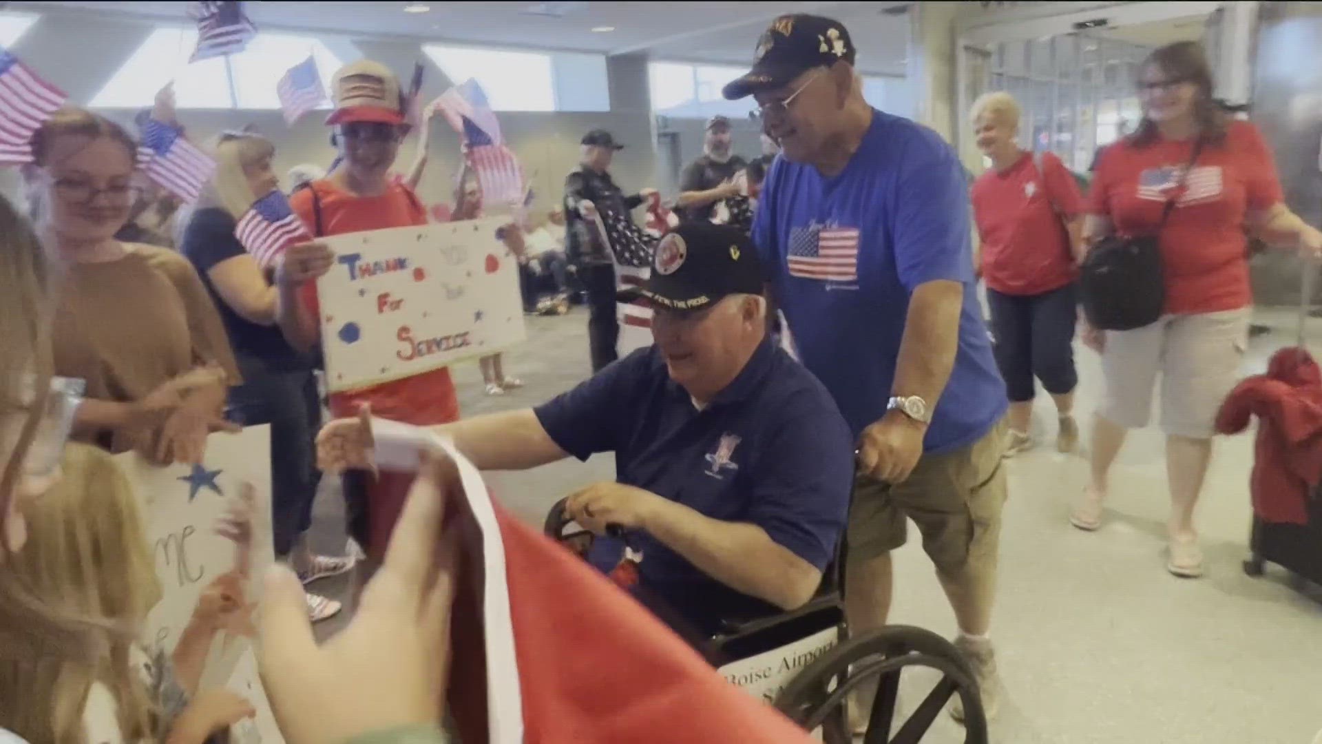 "There's no past Marines, only Marines." Boise's Larry Head served in the Vietnam War as a young marine. Now, decades later, he gets the 'welcome home' he deserves.