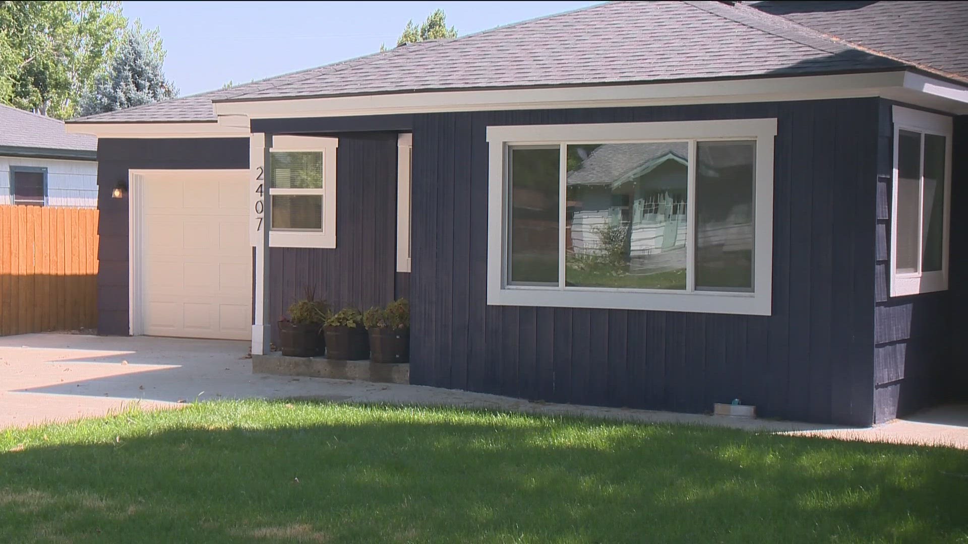 The newly remodeled home was recently appraised for $310,000. The house is located on College Street, and will be sold to applicants who meet a certain criteria.