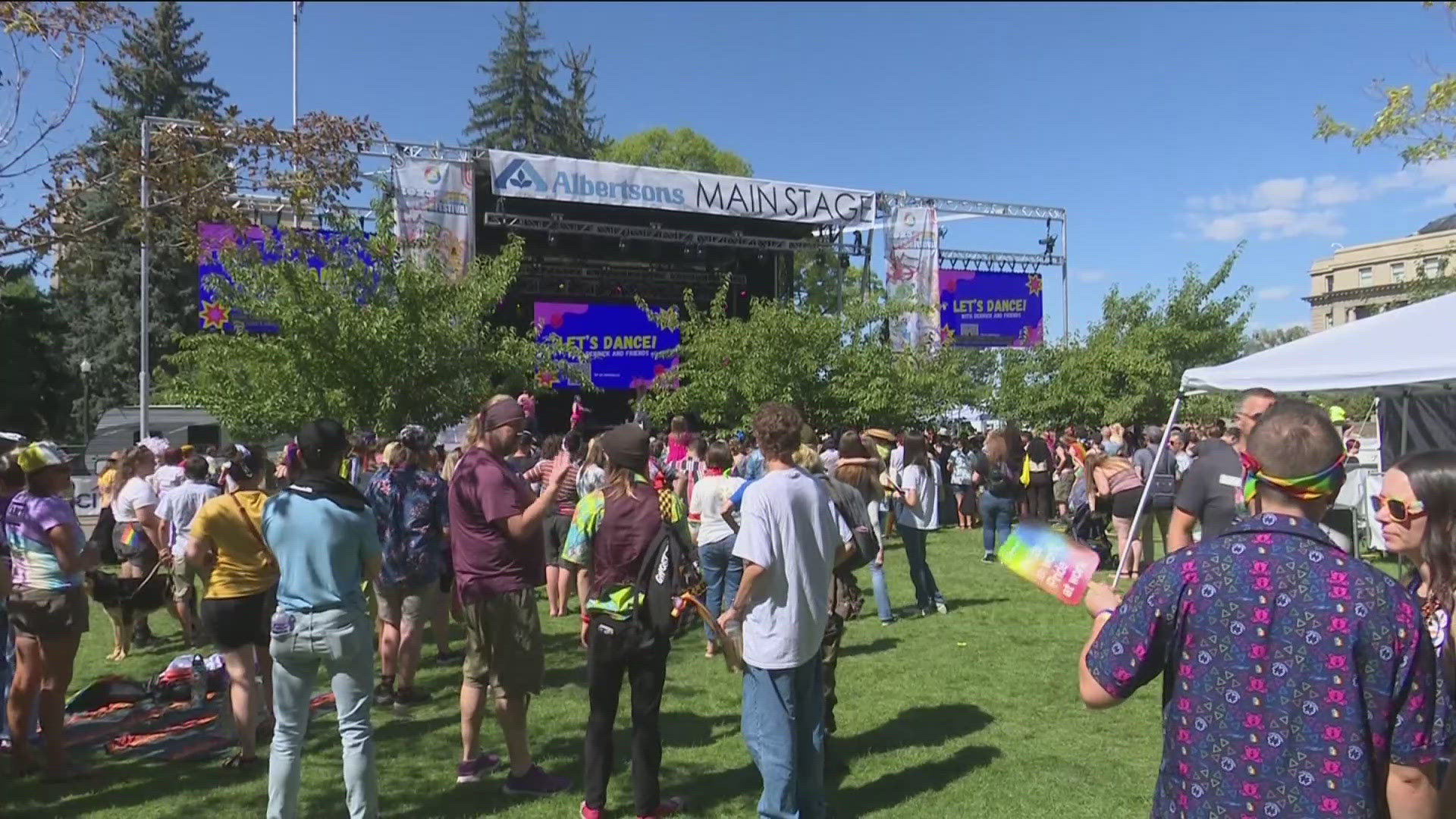 The 35th anniversary of Idaho’s largest Pride festival opens Friday and continues through Sunday at Cecil D. Andrus Park.