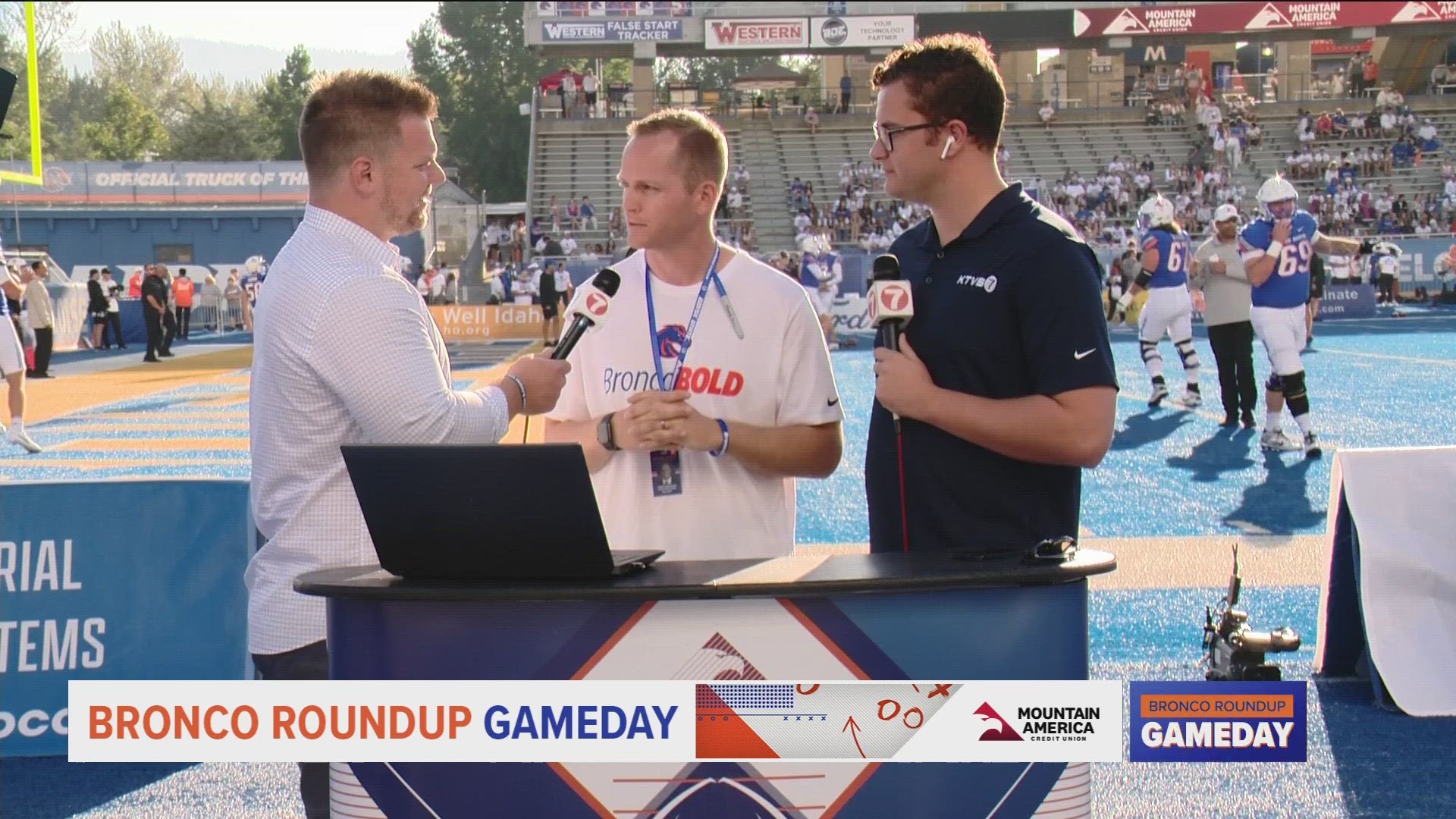 Boise State's Cody Gougler joins the Bronco Roundup Game Day Show