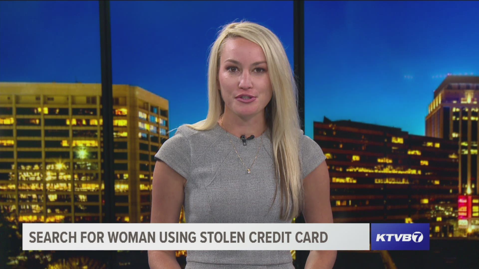 “We don’t know that woman stole those cards, but we do know she's using it at various businesses in Nampa,” Nampa Police Sgt. Becky Doney said.