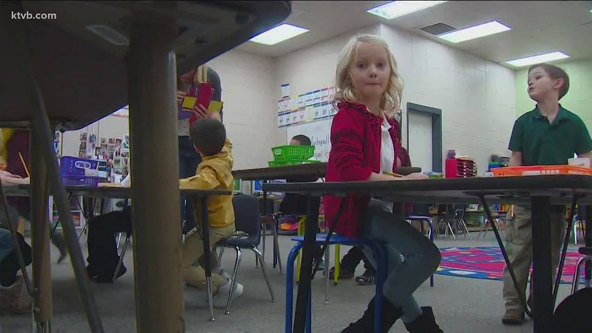 A local kindergartner is teaching others how to give selflessly this holiday season.