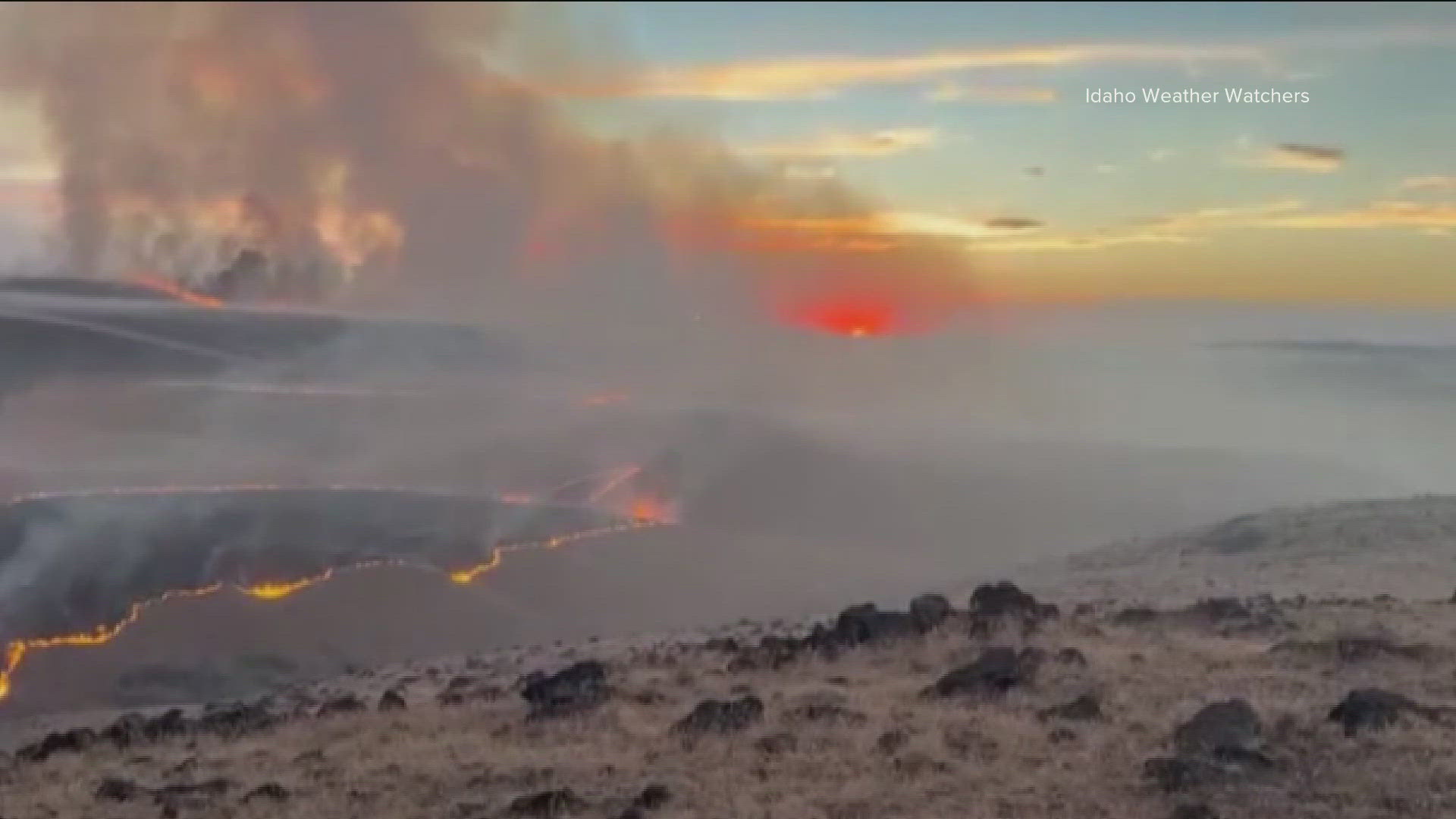 Wildfire west of Buhl controlled at an estimated 14,317 acres | ktvb.com