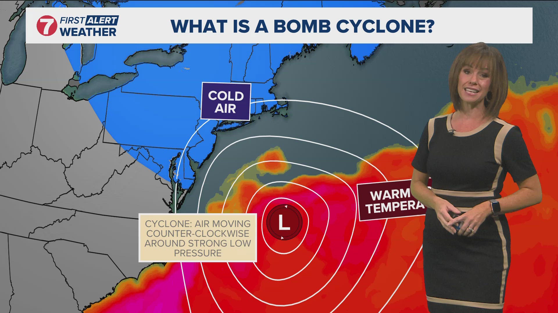 A bomb cyclone is striking the west coast and sending wind and precipitation our way. KTVB's Rachel Garceau helps explain this meteorological phenomenon.