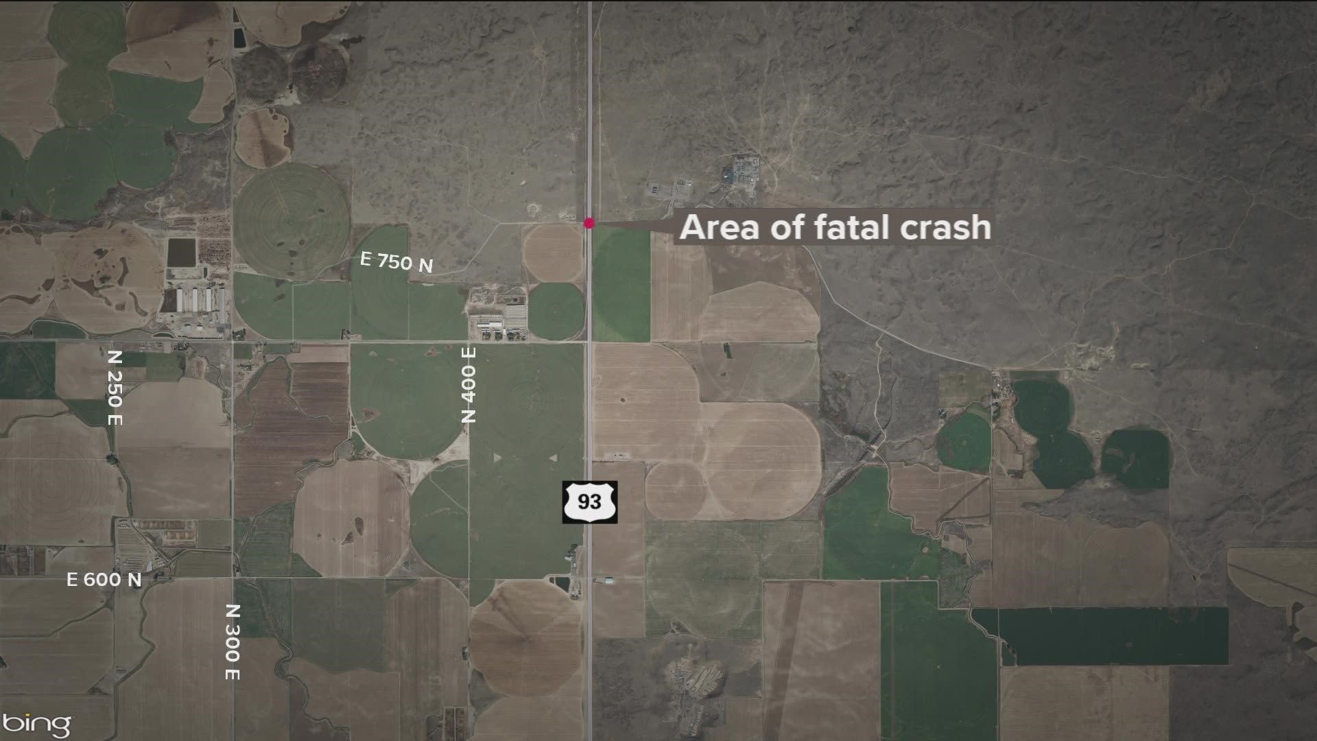 The crash occurred Monday morning on Highway 93, near Jerome, according to ISP, and blocked both lanes of traffic for approximately nine hours.