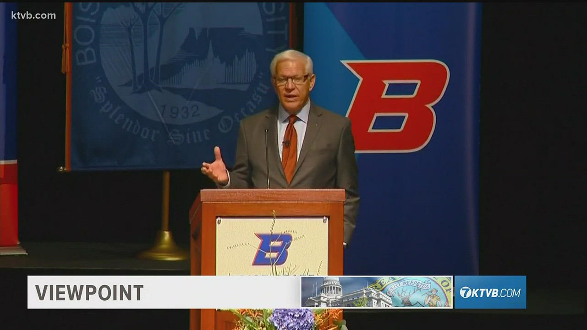 We talk to retiring Boise State University President Dr. Bob Kustra about the incredible growth on campus over his 15 years, the academic and athletic accomplishments, a couple of his controversial decisions and what's next for him.