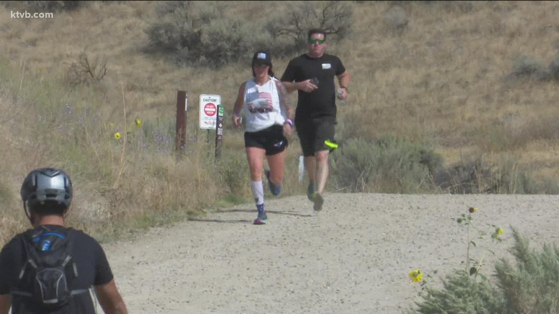 Attendees participated in a challenging 5K course to honor the spirit of service and sacrifice.