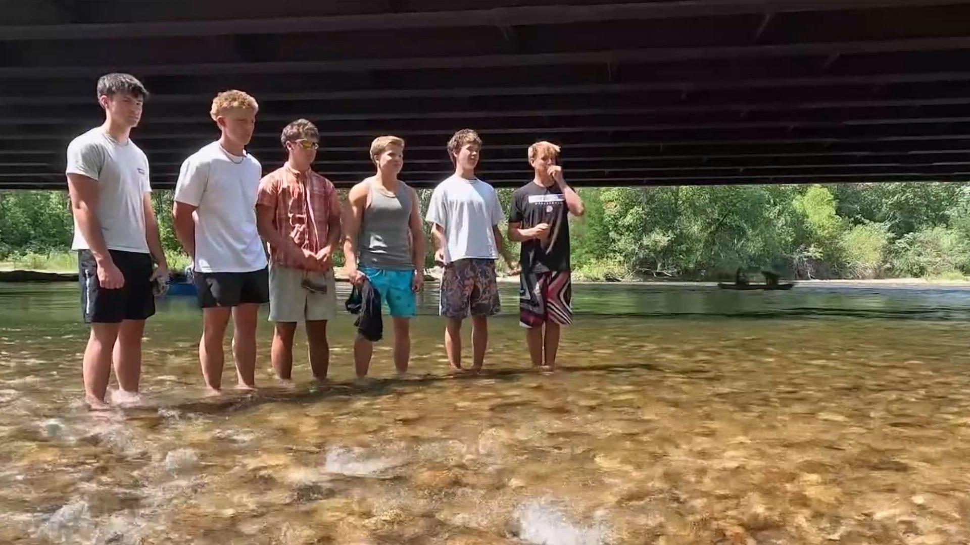 7's Hero: Idaho teenagers gain viral fame for cleaning up the Boise River