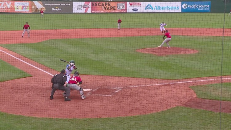 Boise Hawks brave the elements as they taken on Idaho Falls