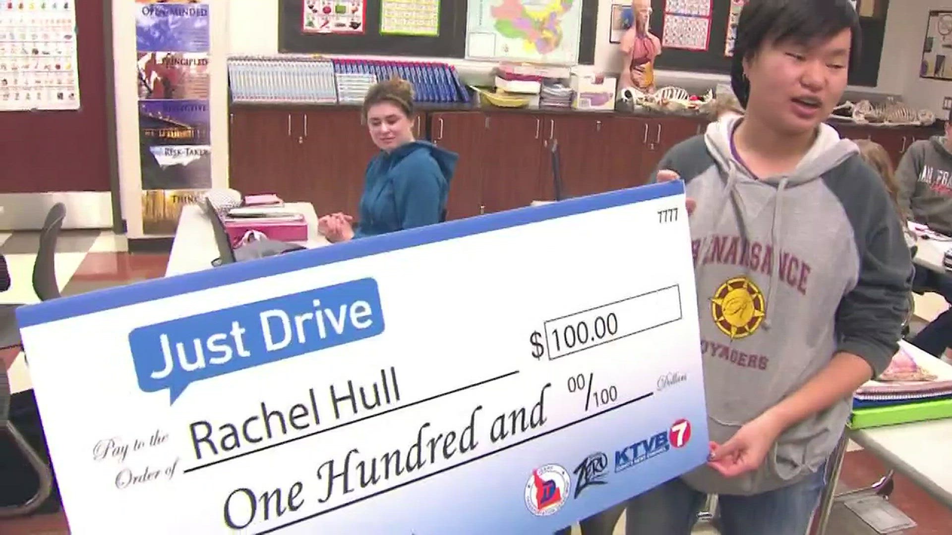 Just Drive video challenge runner up: Rachel Hull