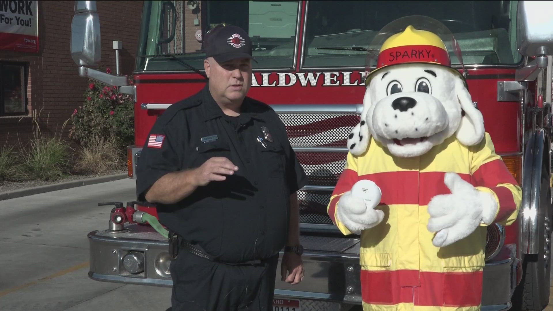 The Caldwell Fire Department is working to make sure everyone has working smoke detectors in their homes during Fire Prevention Week.