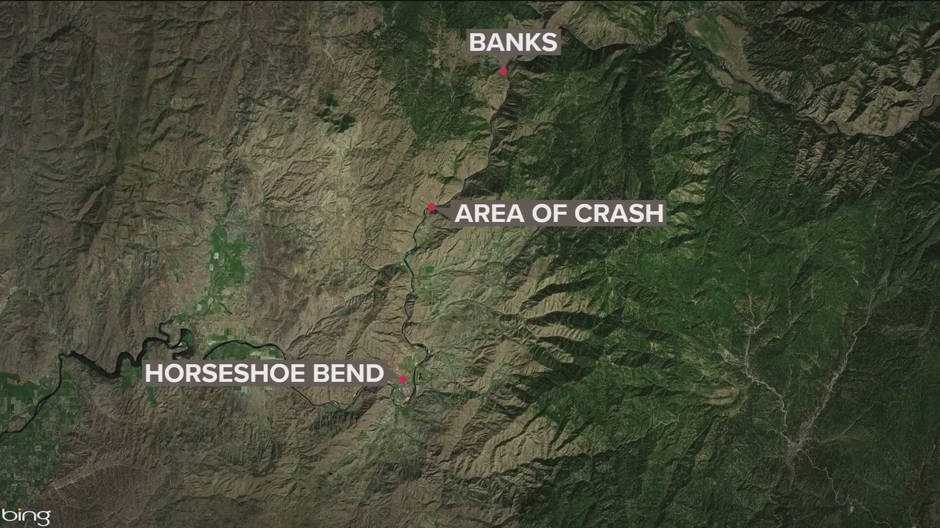 At 12:26 p.m., Boise County deputies received a 911 call of a vehicle in the water.