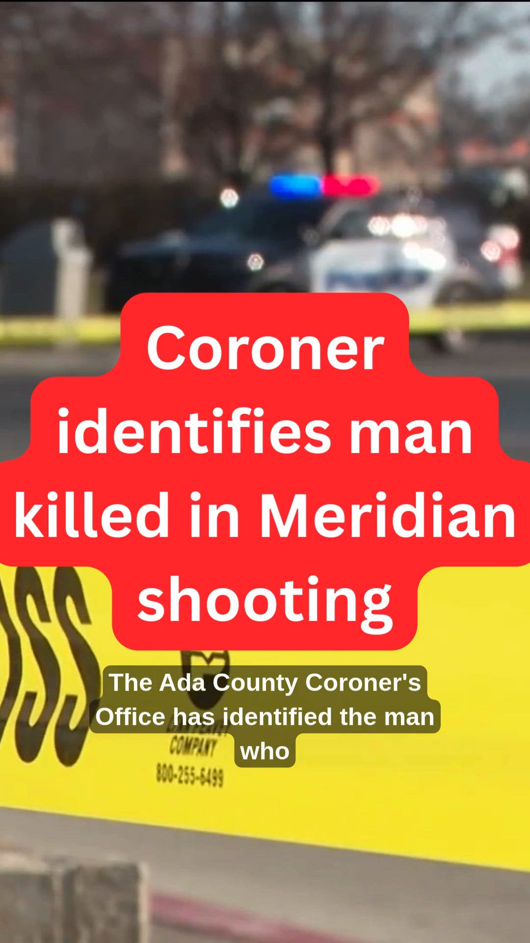 Man killed in Meridian road-rage shooting identified by coroner | ktvb.com