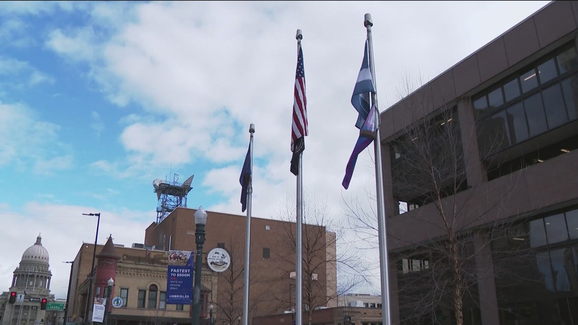 City of Boise's Pride flag may be fined under proposed Idaho bill targeting government facility flags