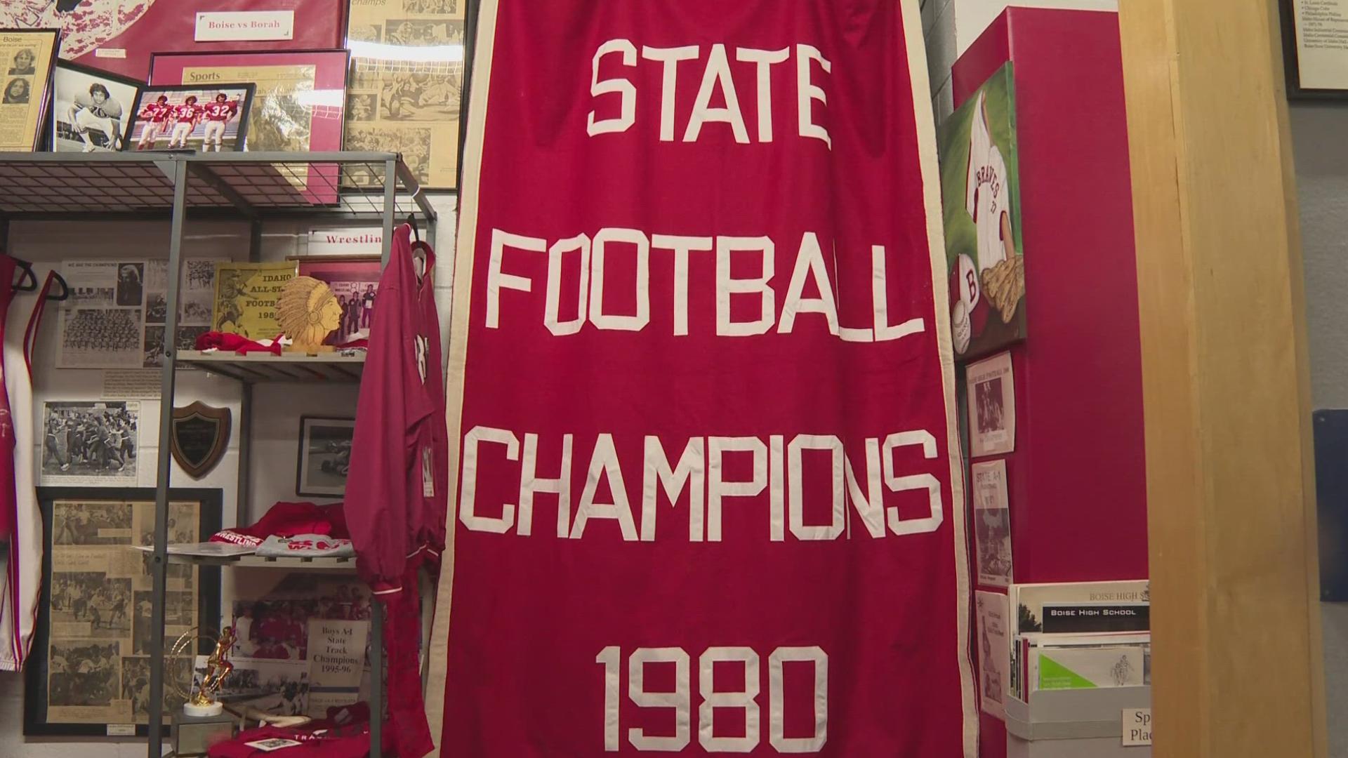 Boise has opened Idaho's first museum inside a high school, transforming a basement room and former rifle range into a five-section exhibit of school history.