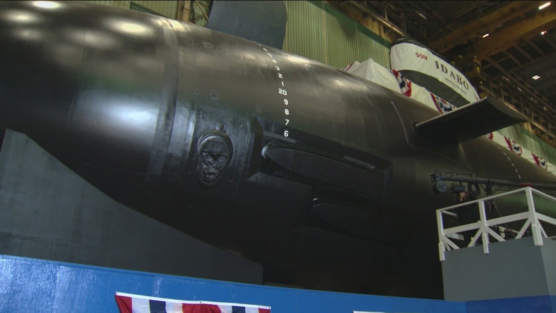 Look back at the USS Idaho leading to its commissioning