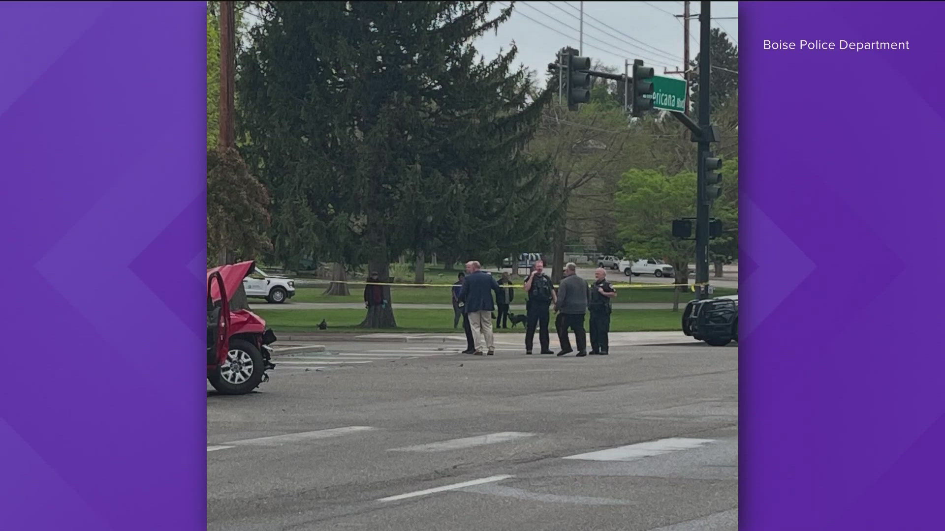 The Ada County Coroner reports that 66-year-old Mitchell Edwards died from his injuries sustained in the crash. 