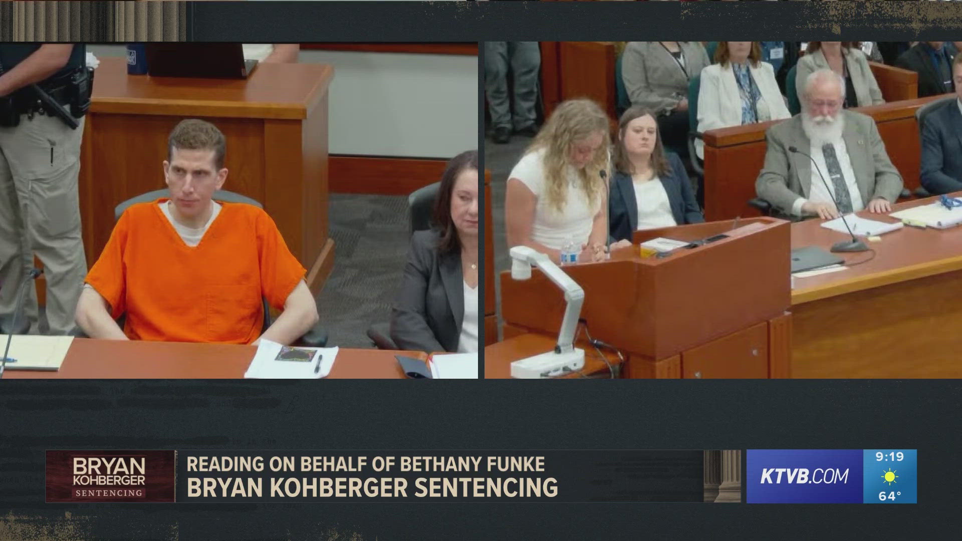 Kohberger sentencing Statement on behalf of Bethany Funke(01)