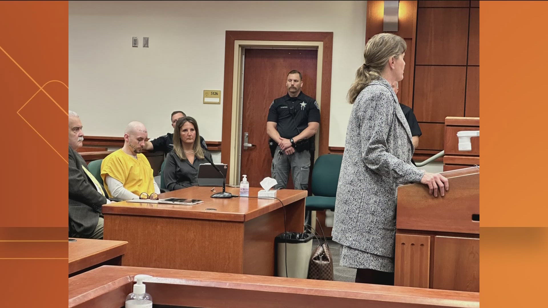 Meade was sentenced to life in prison with a fixed term of 35 years by Judge Nancy Baskin at the Ada County Courthouse on Friday morning.