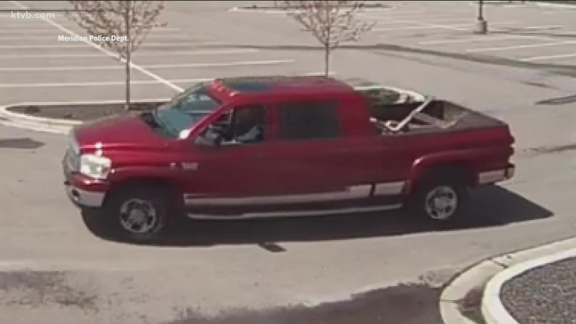 Meridian Police say the man attempted to convince the 14-year-old girl to get in the Dodge multiple times at a Park and Ride in Meridian on April 26.