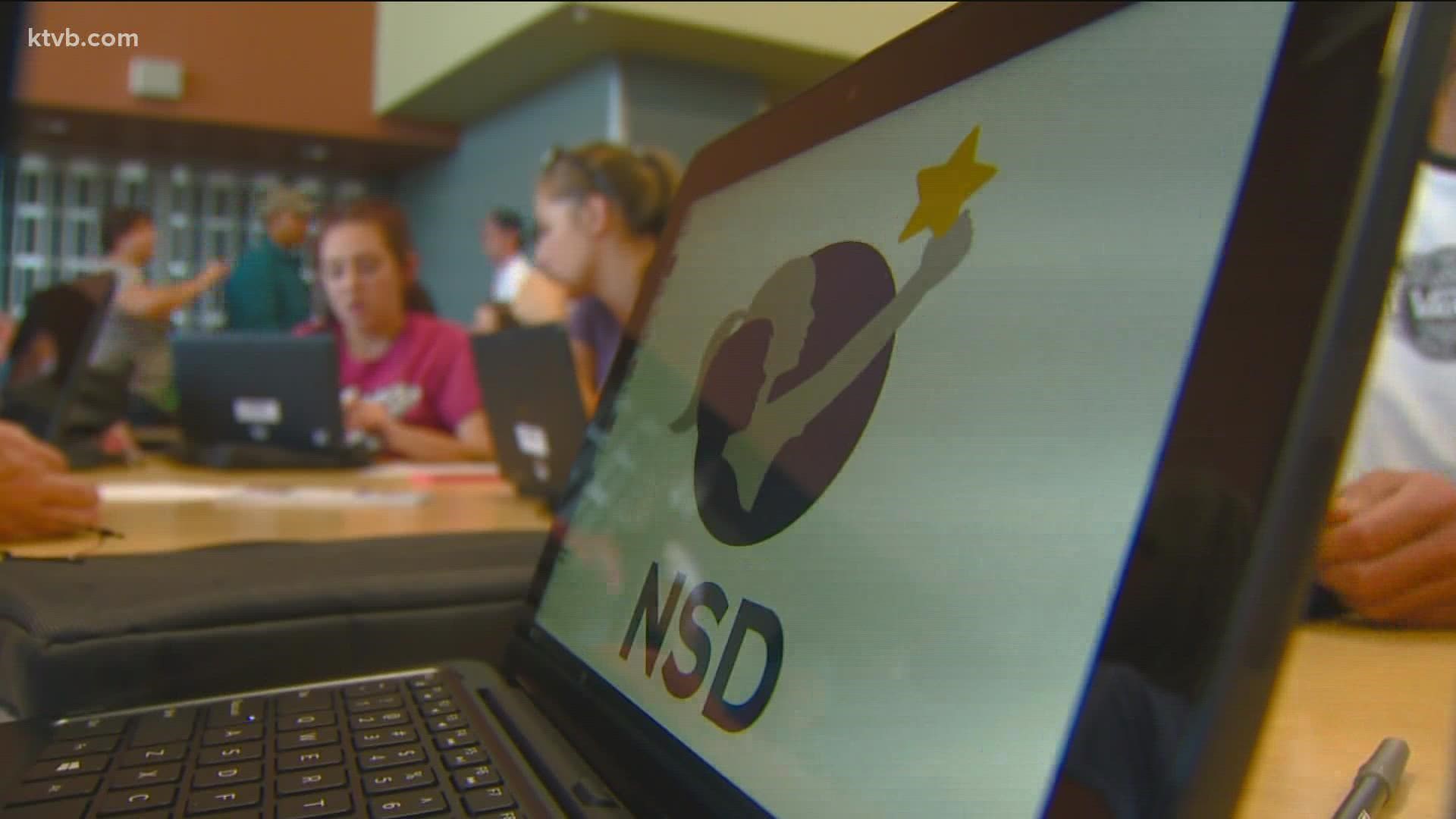 The Nampa School District announced Tuesday five of their schools will be closed through the end of the week because of "extremely high levels of illness."