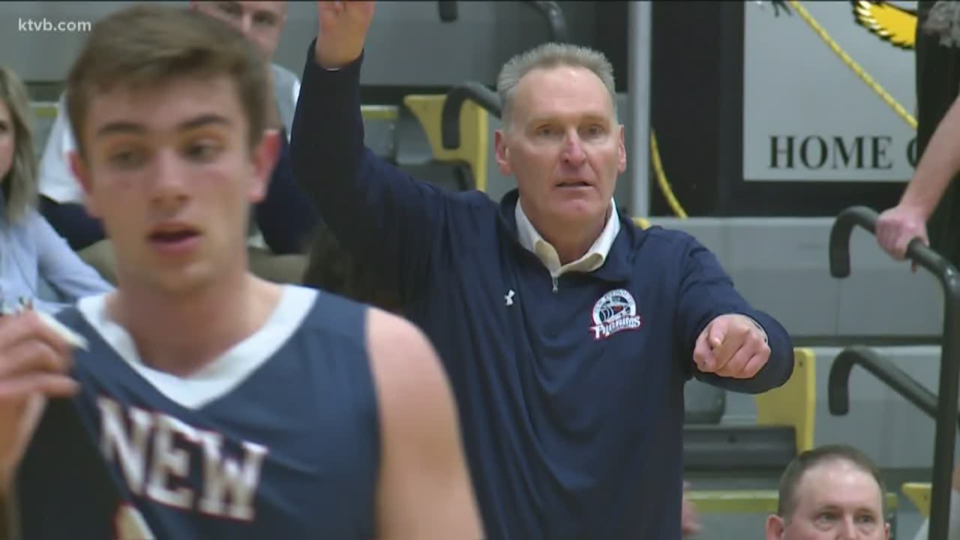 New Plymouth vs. St. Maries boys state basketball quarterfinal highlights