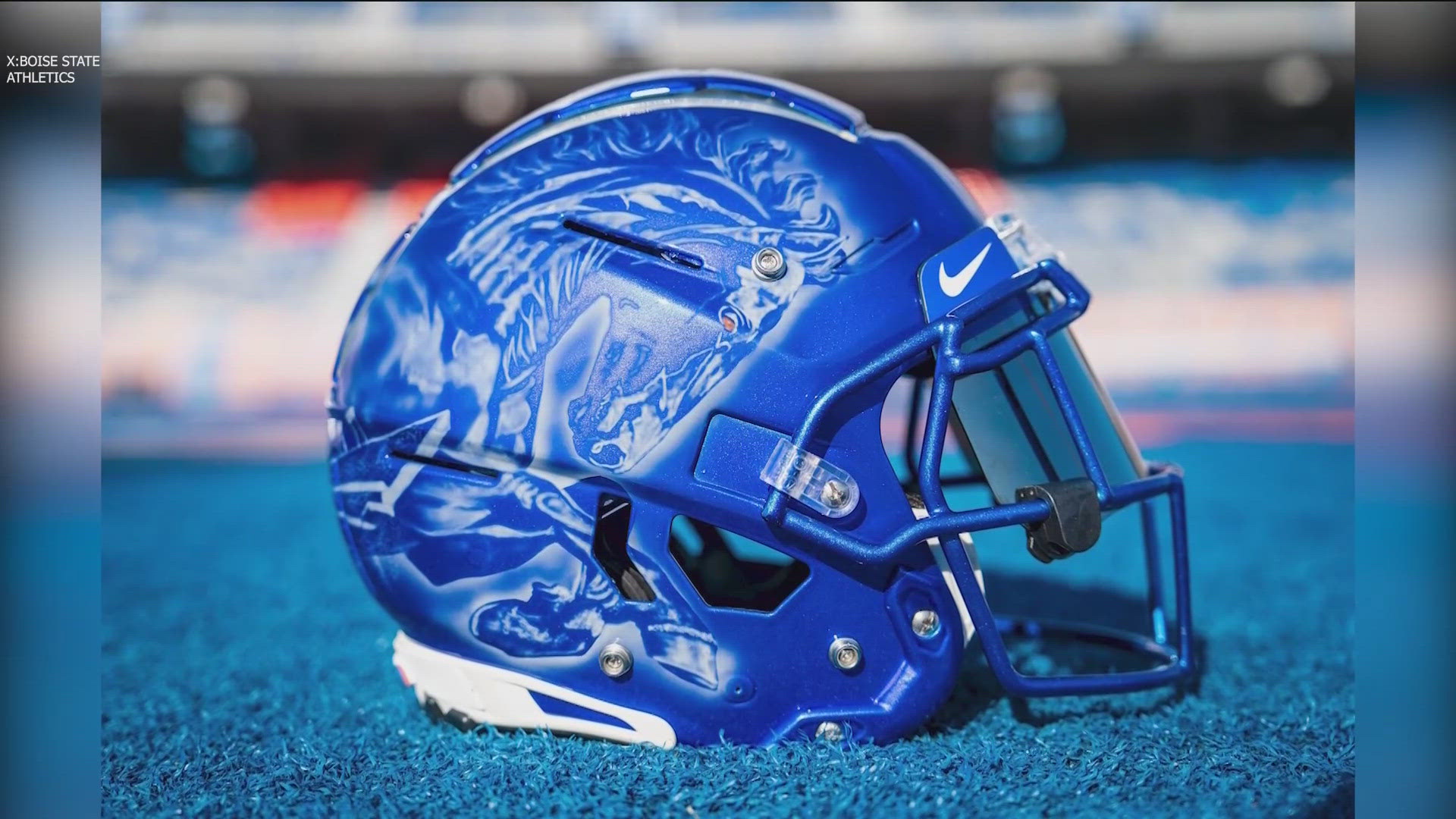 The Broncos will debut these helmets on September 27th, against App State. The helmets are said to bring the State of Idaho's Story to life. 