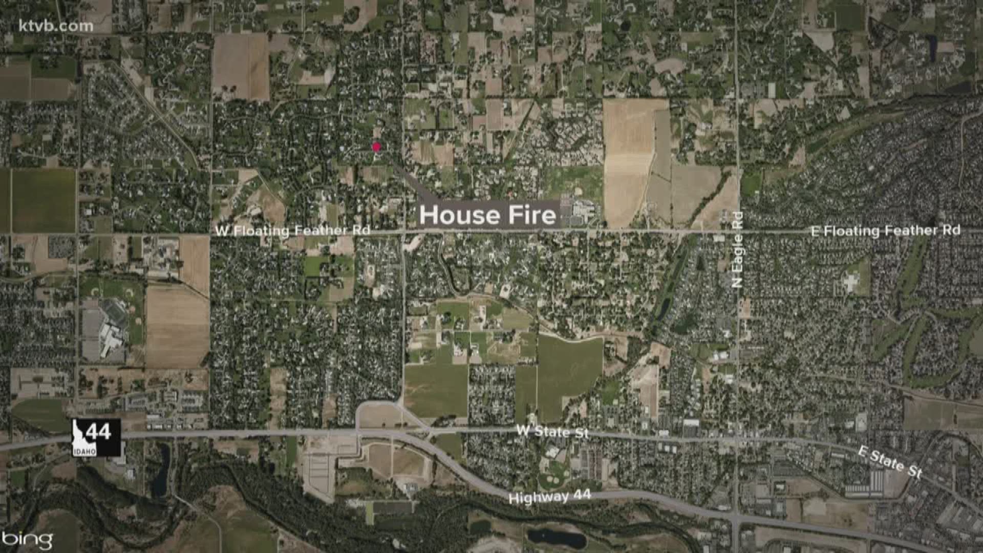 No one was injured in the fire, officials say.