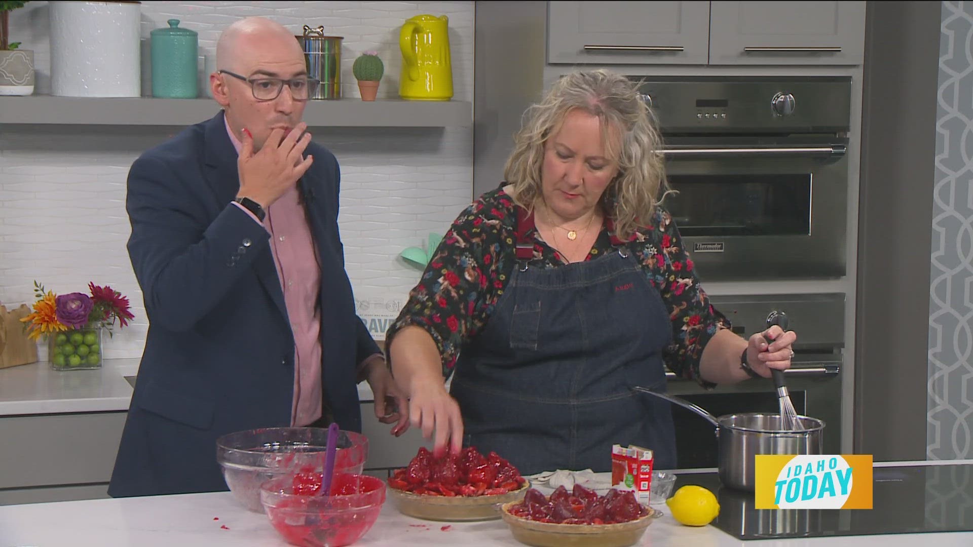 Angie shows us her easy Fresh Strawberry Pie recipe, snag it on KTVB.COM!