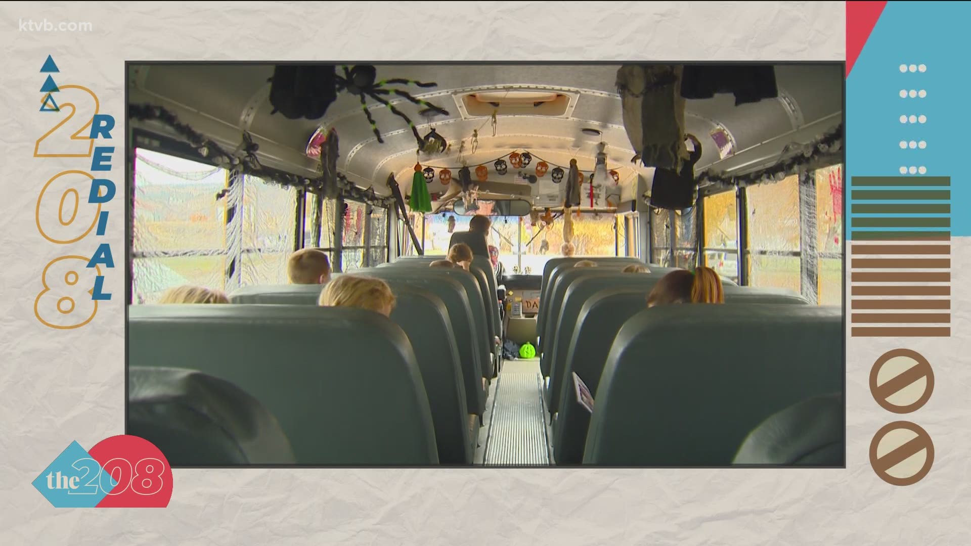 Four years ago, KTVB met an Adams County woman who spends eight hours a day working in a lab, surrounded by blood but drives a haunted school bus for kids.