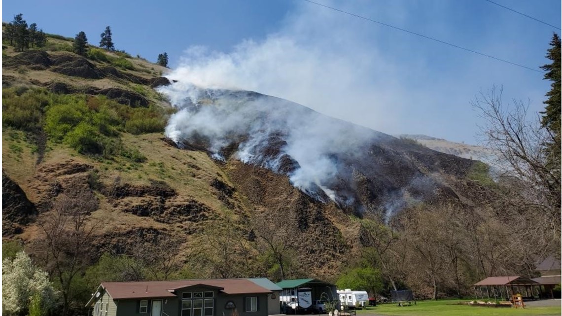 Crews contain northcentral Idaho wildfire