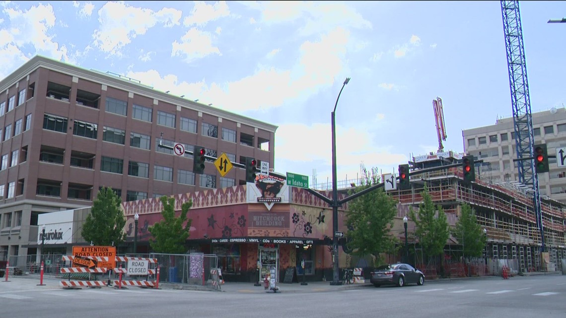 City of Boise analyzes impacts of downtown construction