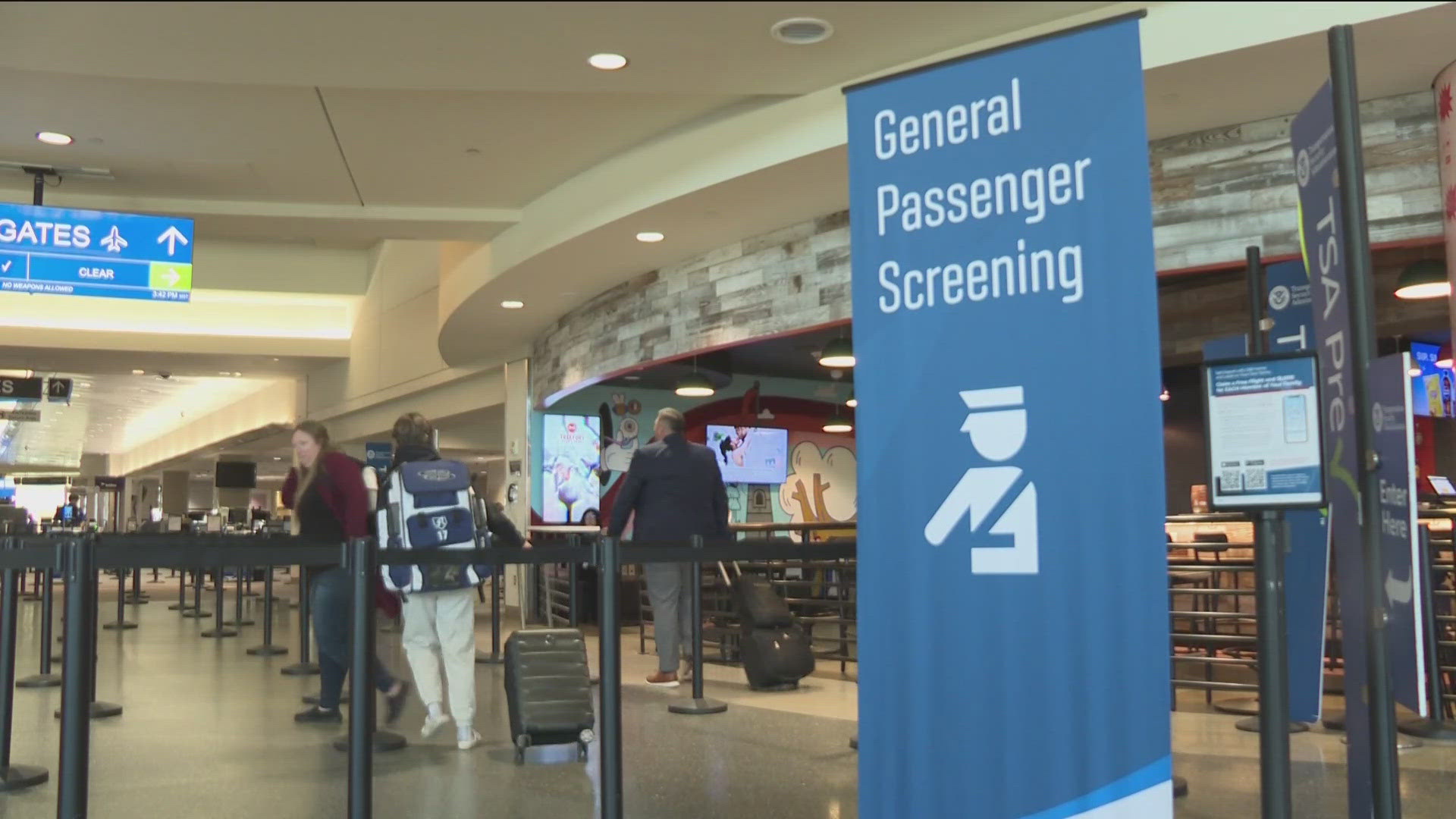 KTVB spoke to Rebecca Wolf, president of the local TSA union, who said many officers are working without pay amid the government shutdown. 