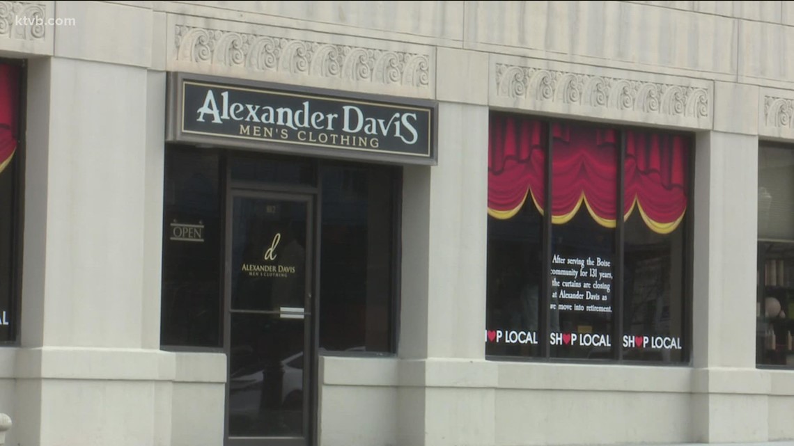 Boise’s Alexander Davis Men’s Clothing closing after 131 years