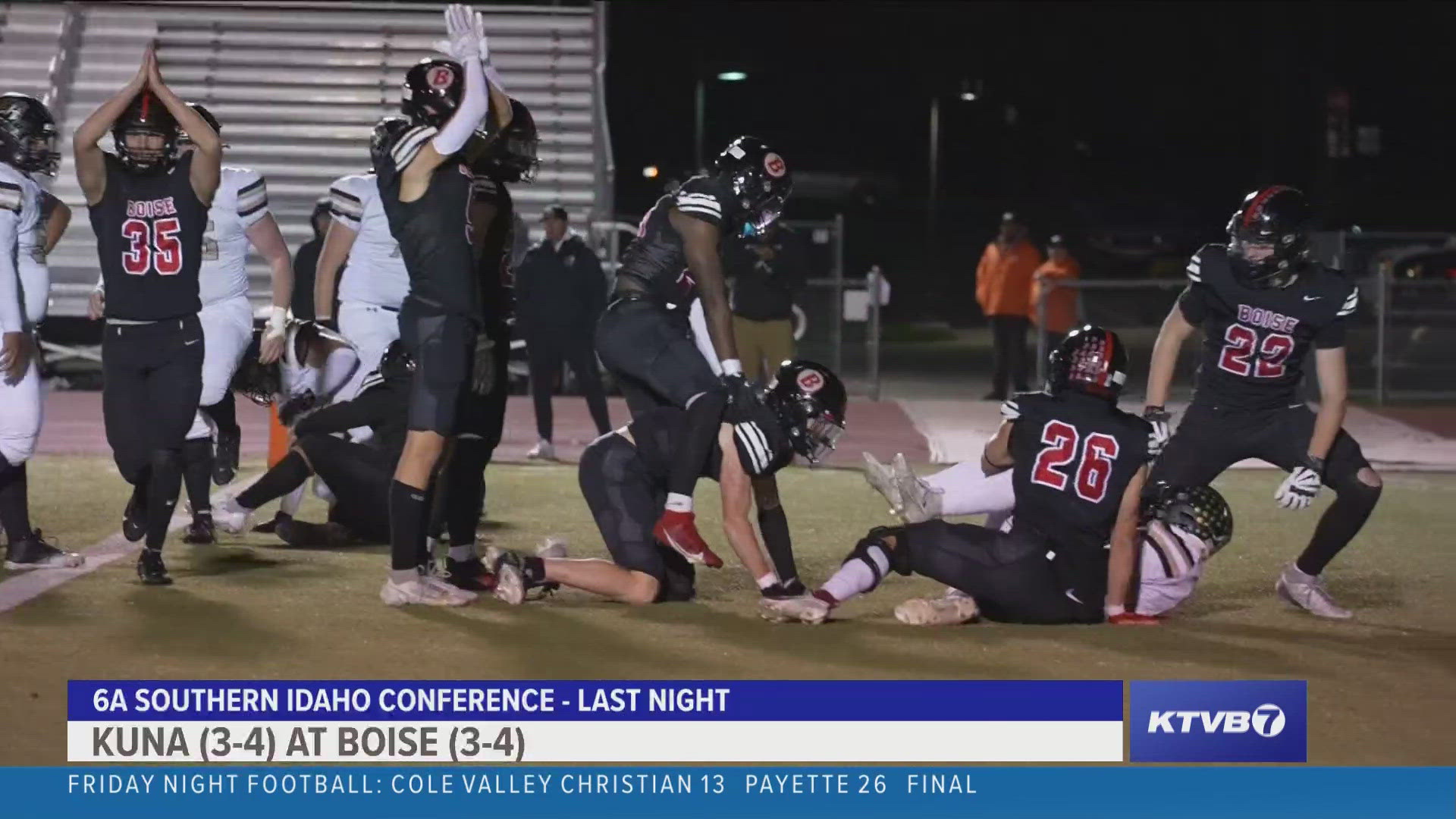 Highlights Boise defeats Kuna 2714 in divisional battle