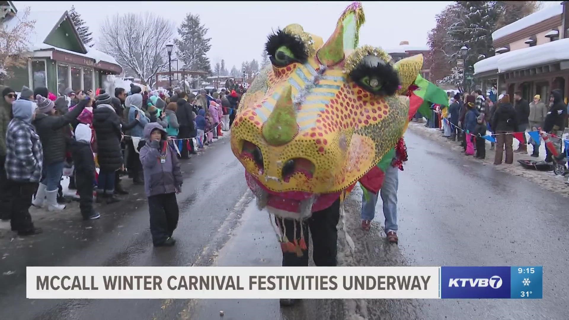 One of Idaho's favorite small-town winter events kicked off Friday night. The 2023 McCall Winter Carnival runs through Sunday, Feb. 5.