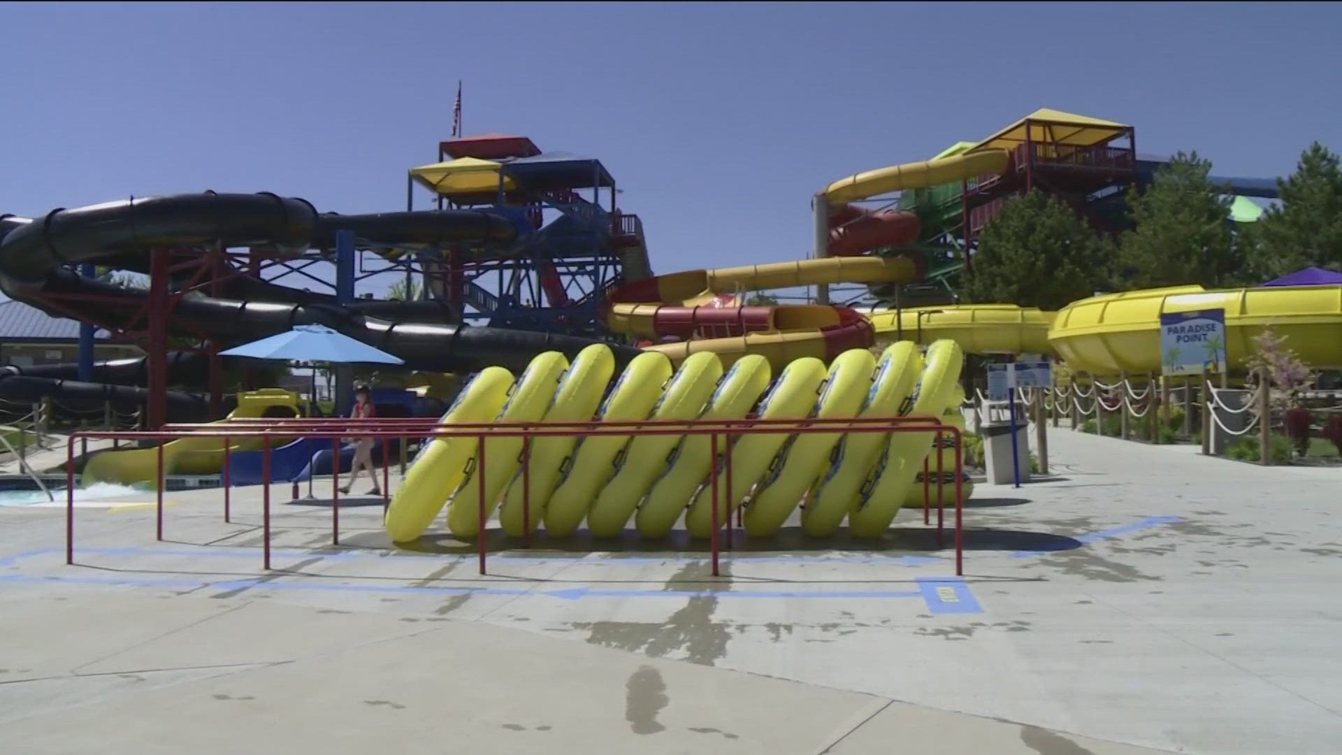 "Don't go chasing waterfalls," stay in town and head to Roaring Springs.
