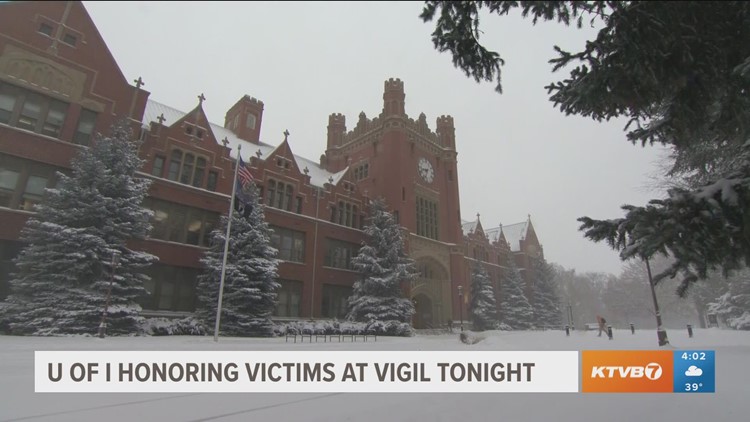 University of Idaho holding candlelight vigil to honor 4 students killed