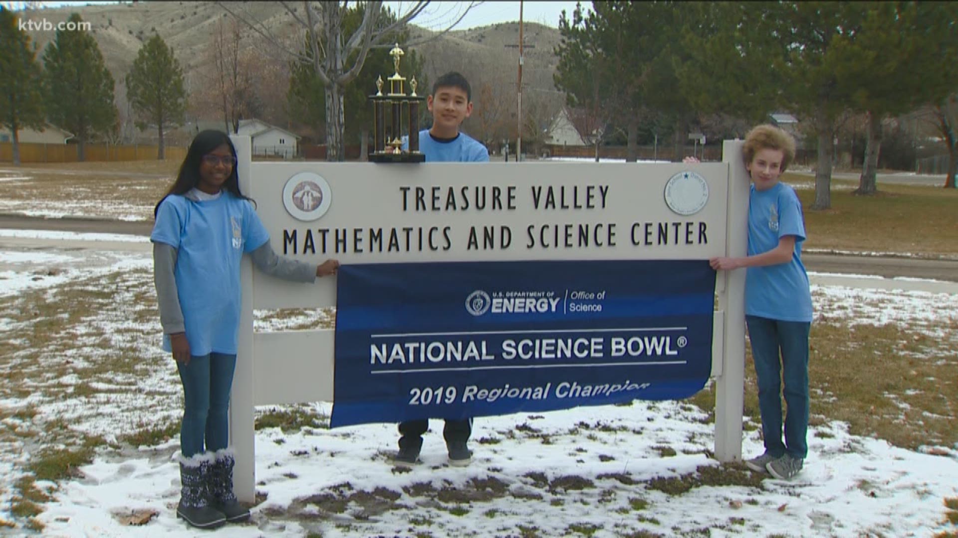 The team from Treasure Valley Math and Science Center took the regional Science Bowl title over the weekend, beating teams from across the Northwest