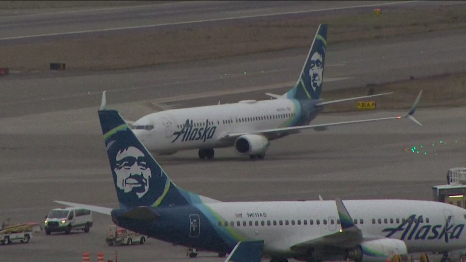The Seattle-based airline warned there could be residual flight delays throughout the day.