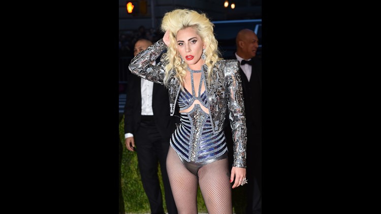 lady gaga pants dress You remember Gaga's Meat Dress? Now meet (meat?) the Jerky pants set. #vmas