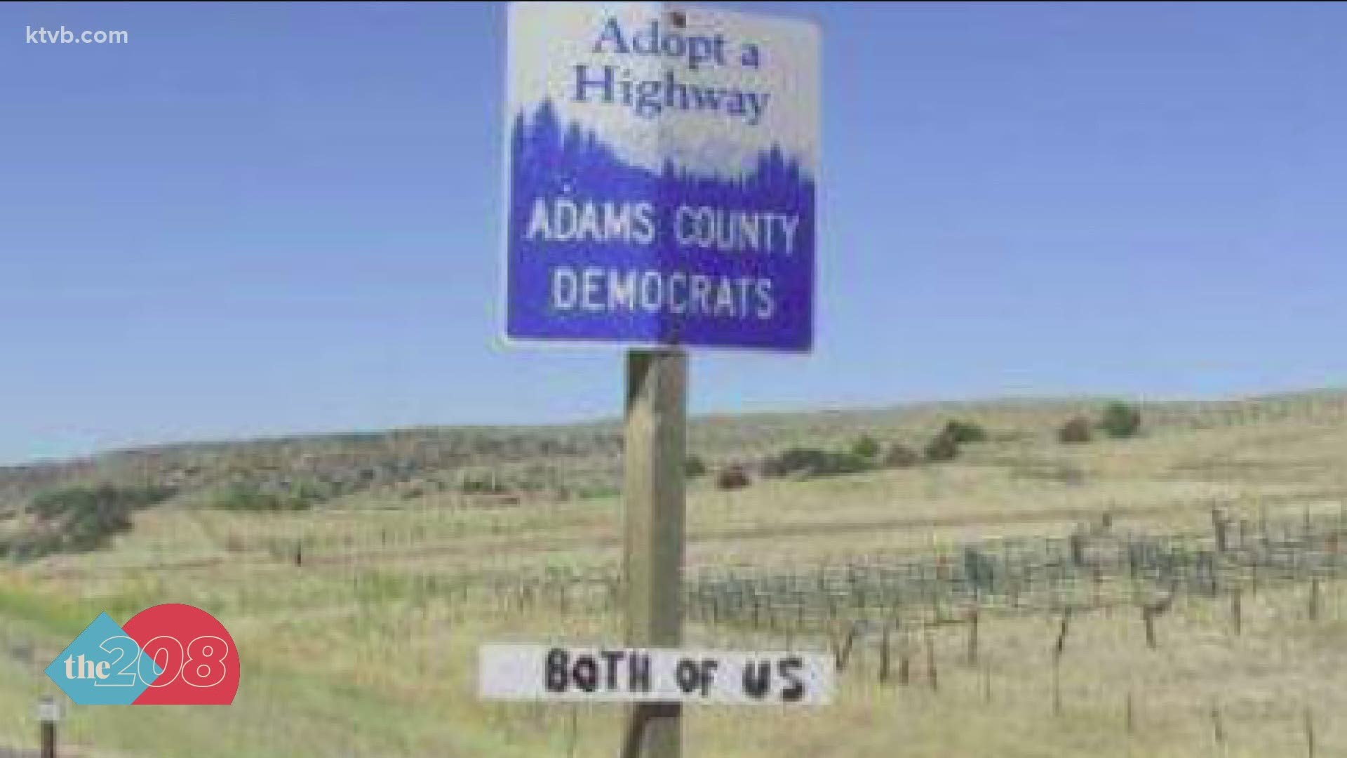 Janie Cole, a viewer of The 208, sent in a photo taken by her brother Monte of an Adopt A Highway sign on Highway 95
