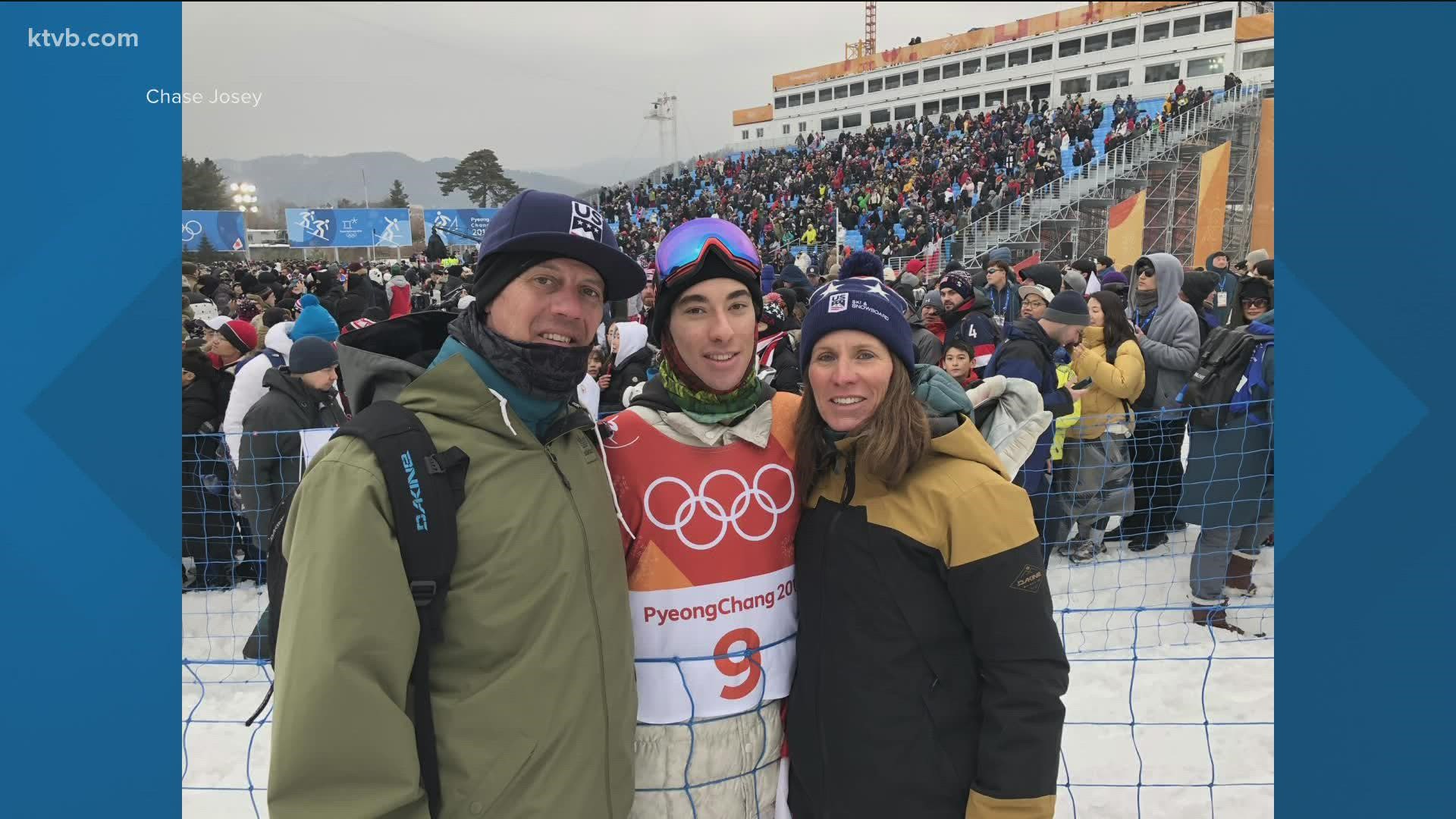 Kris and Bill Josey of Hailey, Idaho join KTVB to discuss Chase's journey from snowboarding in the 208 to representing Team USA at the 2022 Winter Olympics.