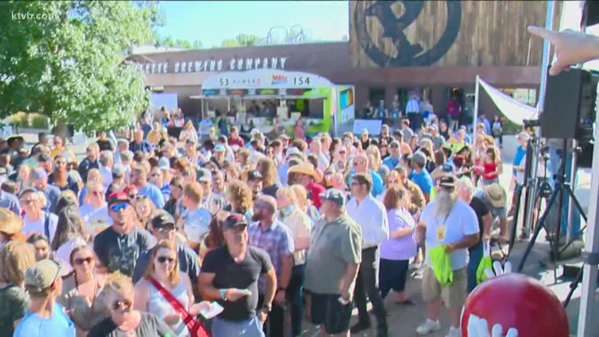 Since the Idaho Lottery was started in 1989, over $900,000,000 has been raised for Idaho public schools. And to celebrate its 30th birthday, hundreds gathered at Payette Brewing to break the world record of most scratchers scratched at once.