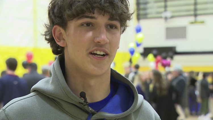 Raw interview: Bishop Kelly's Cole Miller signs with Boise State